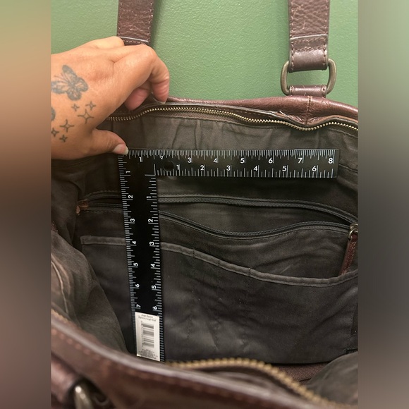 FOSSIL Vintage Work Tote ✨Rare✨ - Picture 12 of 15